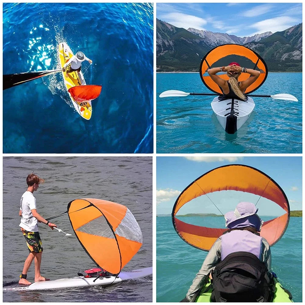 Foldable Kayak Wind Sail Kit N535