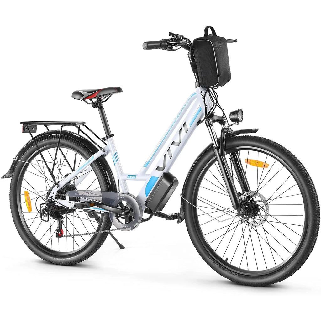 26" 500W Step-Through Electric Bike X75982