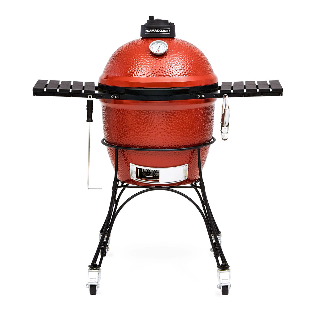 18 in. Charcoal Grill with Cart and Side Shelves X809453