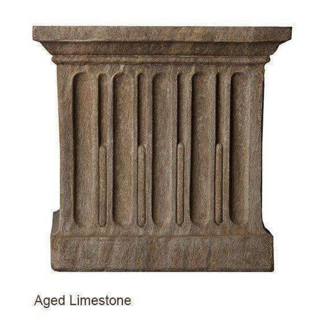 Aged Limestone Cast Stone Garden Bench Q21731