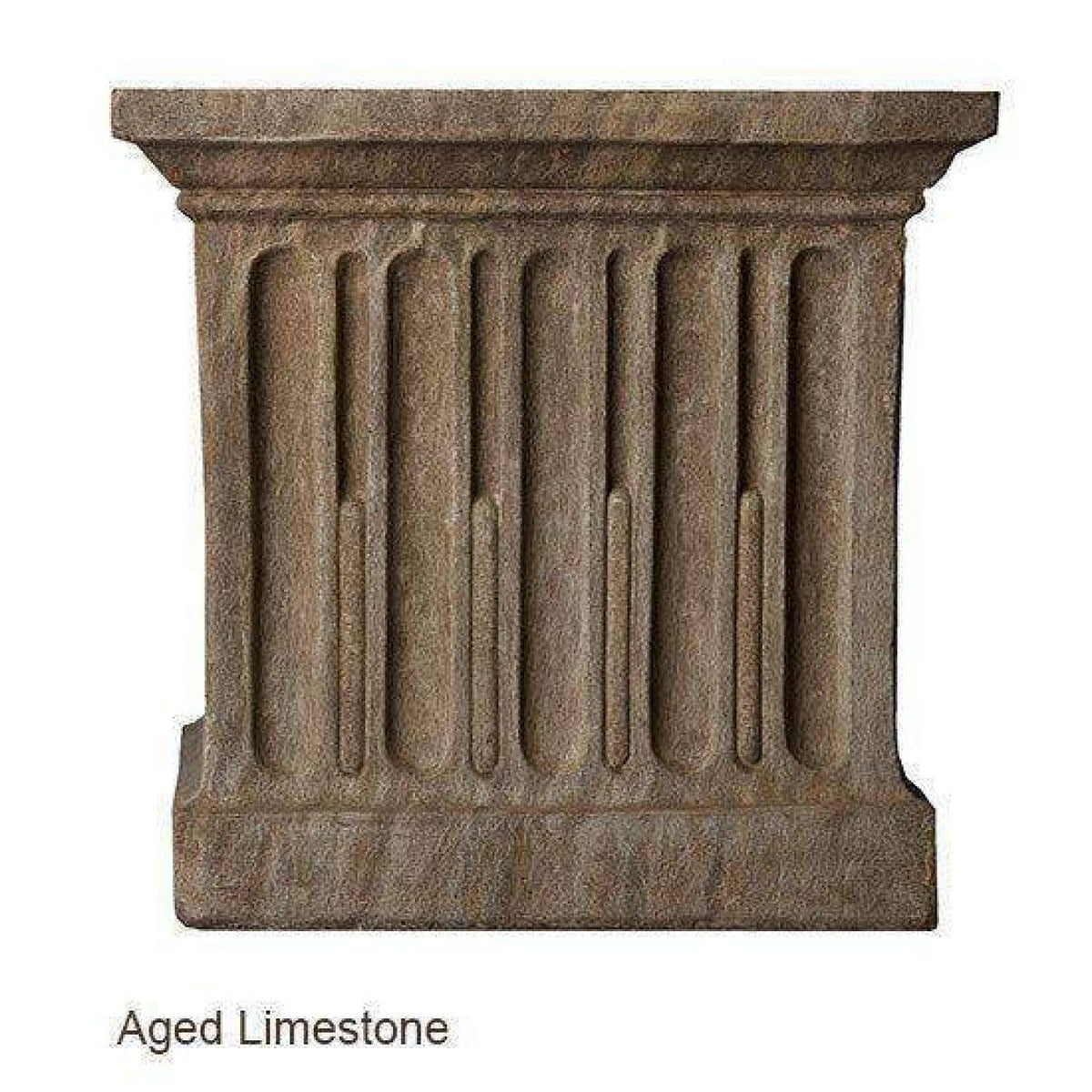 Aged Limestone Cast Stone Garden Bench Q21731