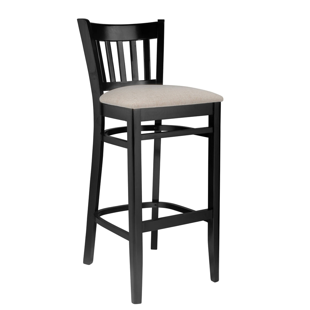 Mahogany Brown Vertical Bar Stool R87080