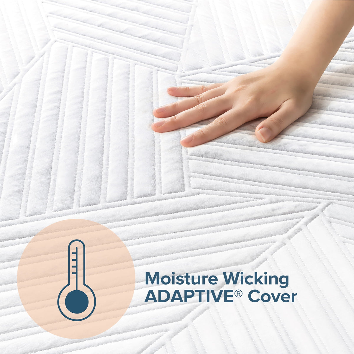 Queen Memory Foam Pocket Spring Hybrid Mattress I79453