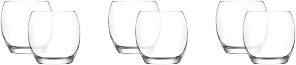 13.75 Ounce Whiskey Glasses Set Of 6 S275983