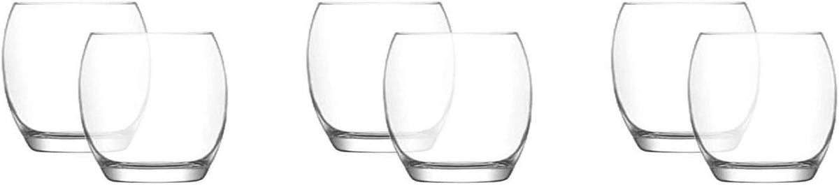 13.75 Ounce Whiskey Glasses Set Of 6 S275983