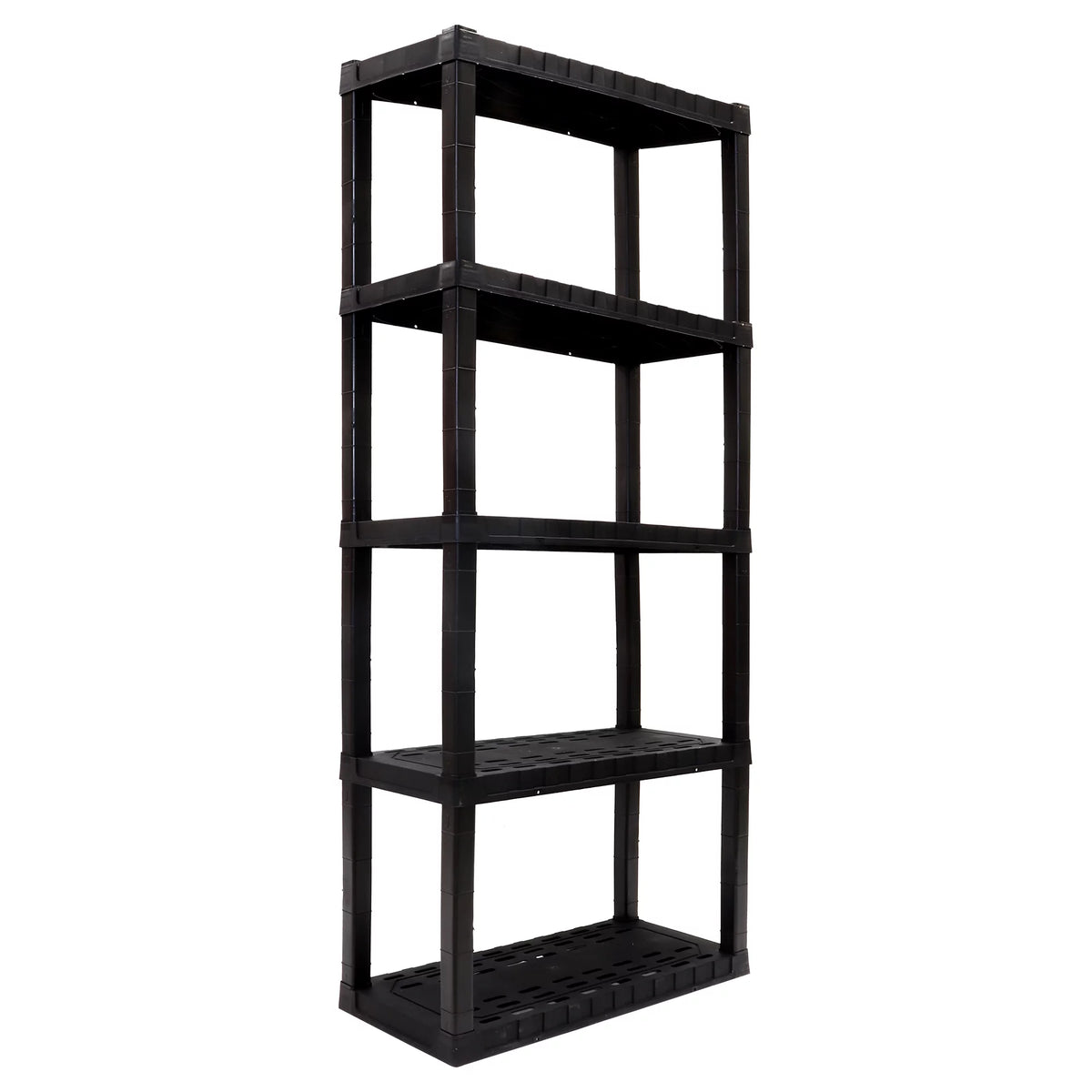 5-Tier Black Shelving Unit T765678
