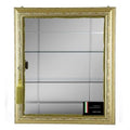 Gold Large Wall Mounted Curio Cabinet G15067
