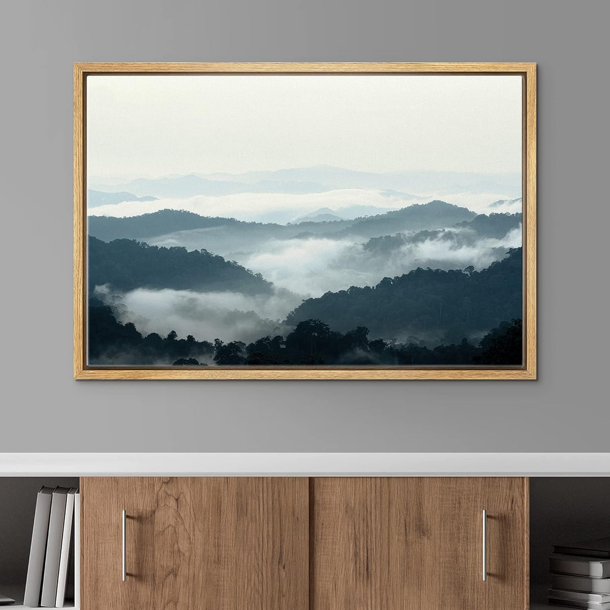 Framed Canvas Print Wall Art 16x24 I558