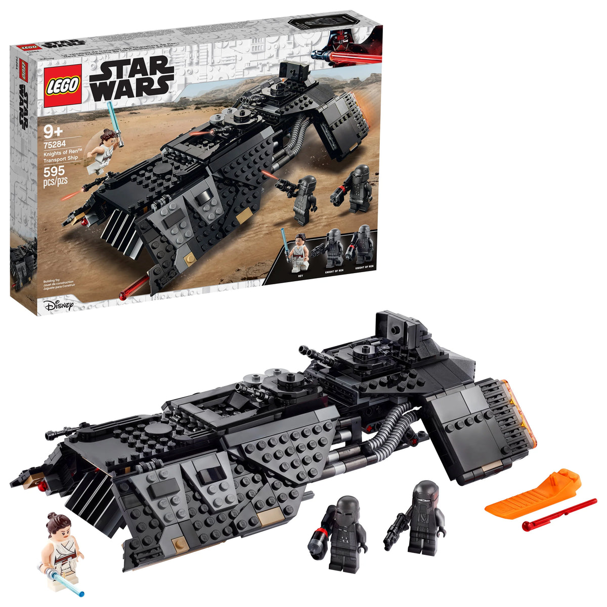 595 Pieces Spacecraft Building Toy V777