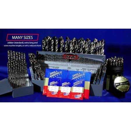 35/64 Cobalt Steel Taper Length Drill Bit L309114
