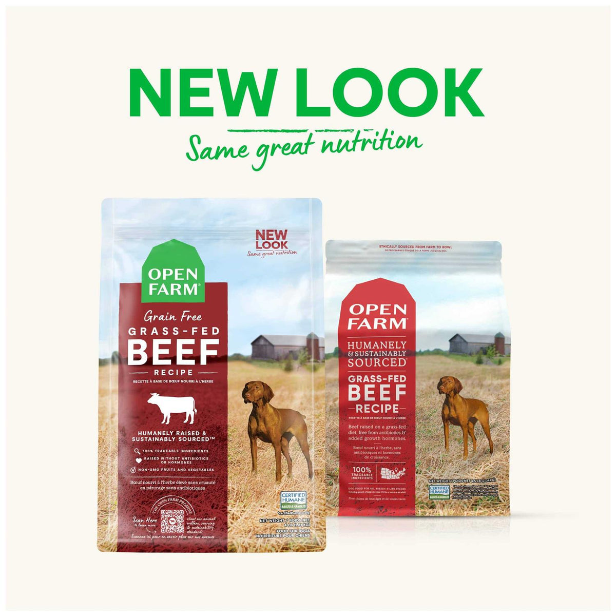 Grain Free Grass Fed Beef Dry Dog Food E943296