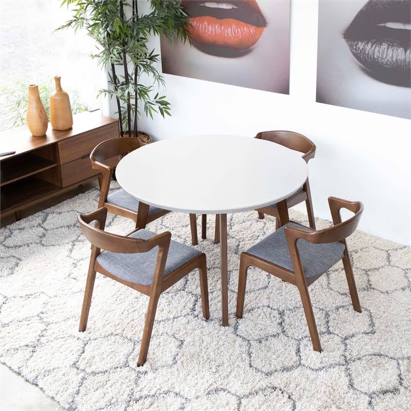 Black PU Leather Dining Chair (Set of 2) G69705
