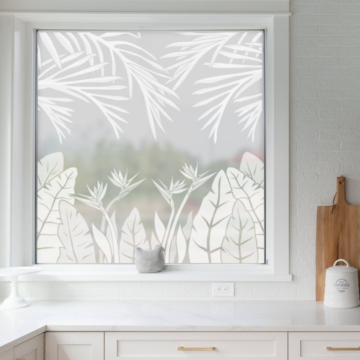 Etched Glass Window Film 46x22 x 48x22 J19275