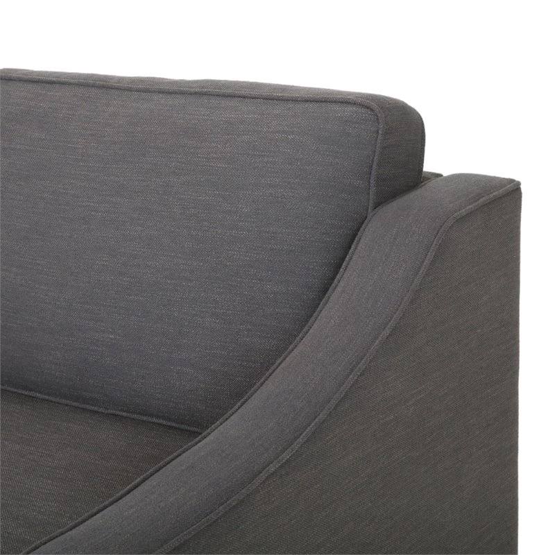 Dark Granite Fabric Sofa C95621