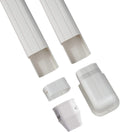 3'' W x 7.5ft L PVC Line Set Cover Kit, Pack of 2 F889936