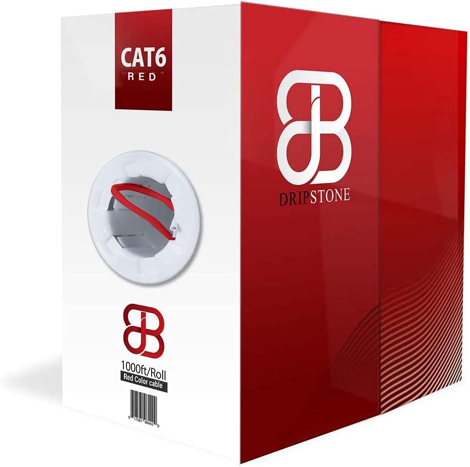 Cat6 Utp Solid Ethernet Cable 1000-feet White W99941