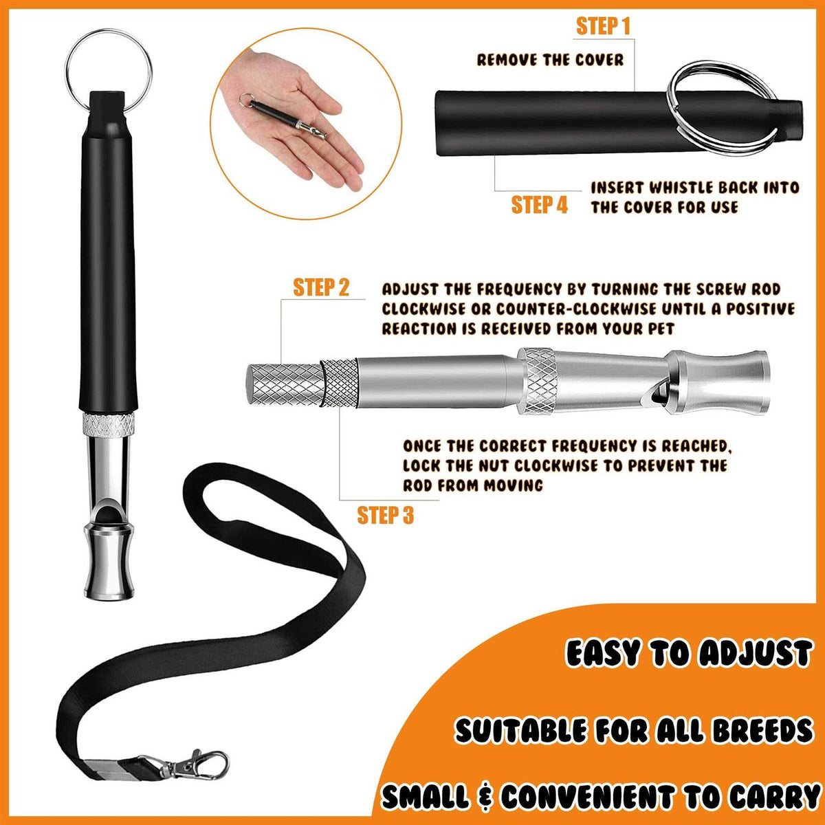 Dog Training Treat Pouch, Clicker, Doorbells, Collapsible Bowl S281370