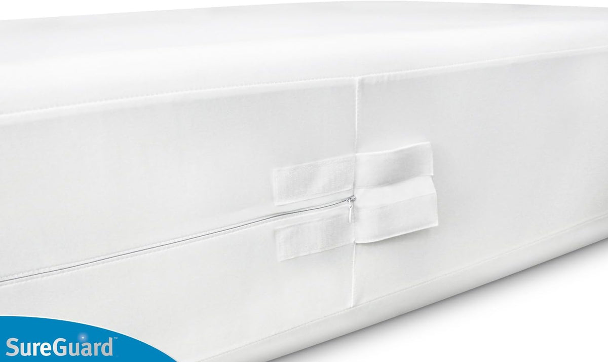Full Size Waterproof Zippered Box Spring Encasement X373481