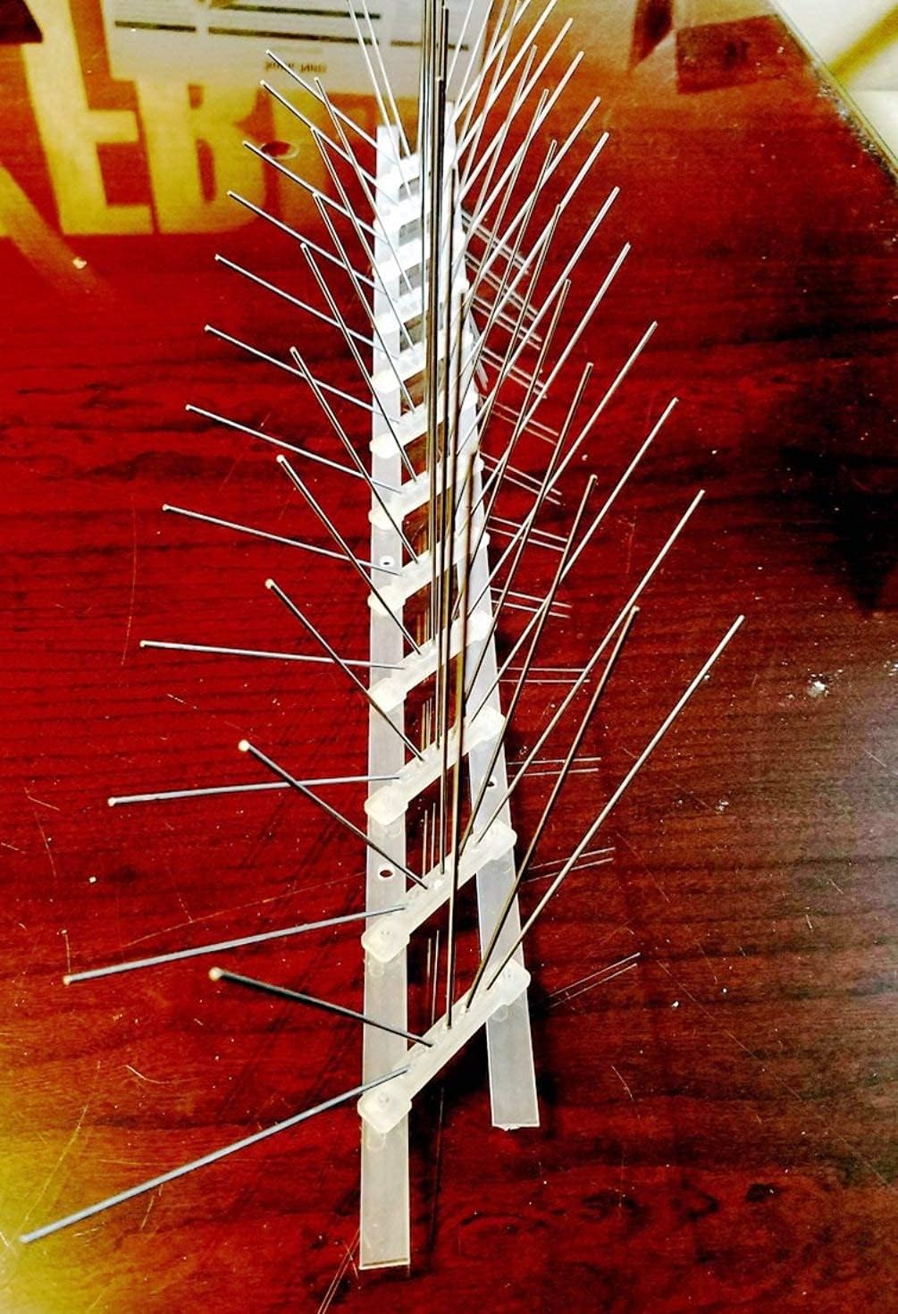 Heavy-Duty Adjustable Bird Spikes 100 ft Q6194