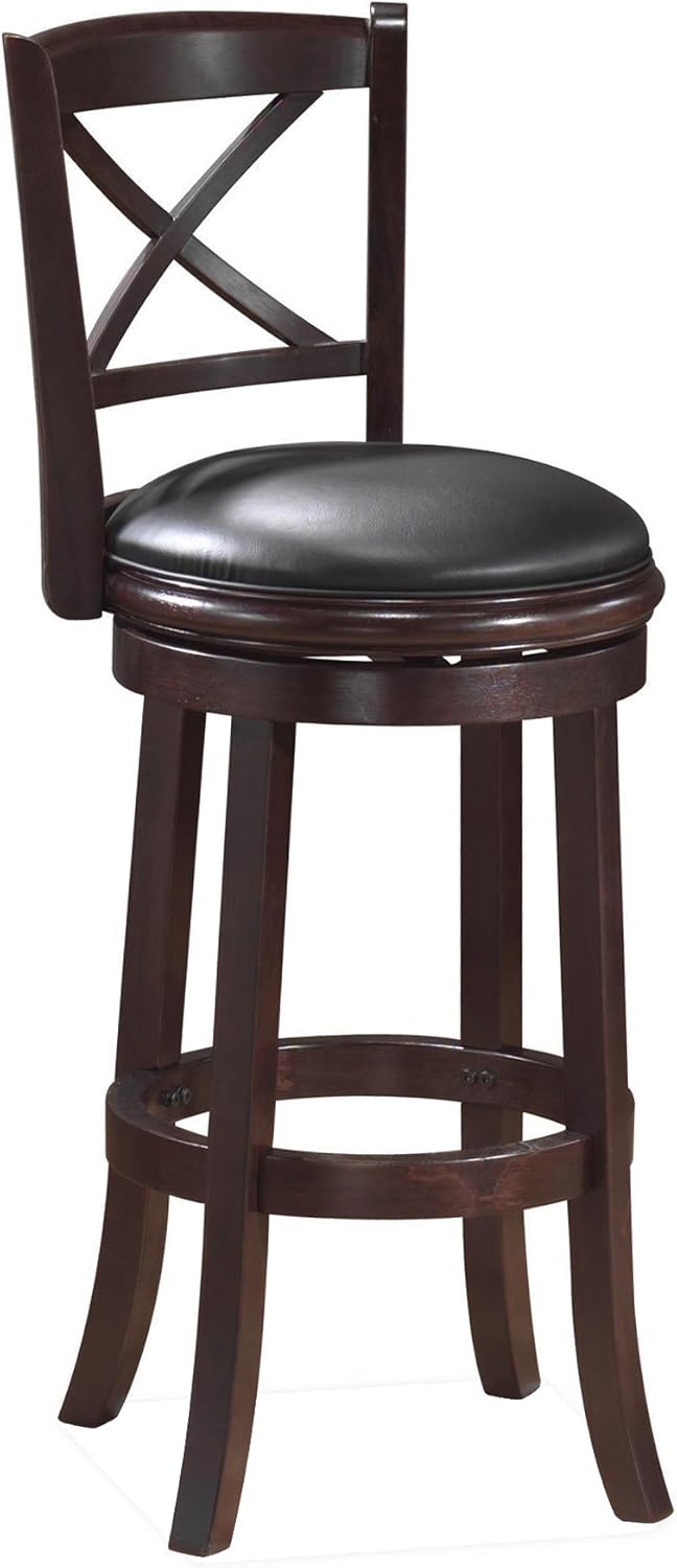Cappuccino 29-Inch Swivel Stool O821