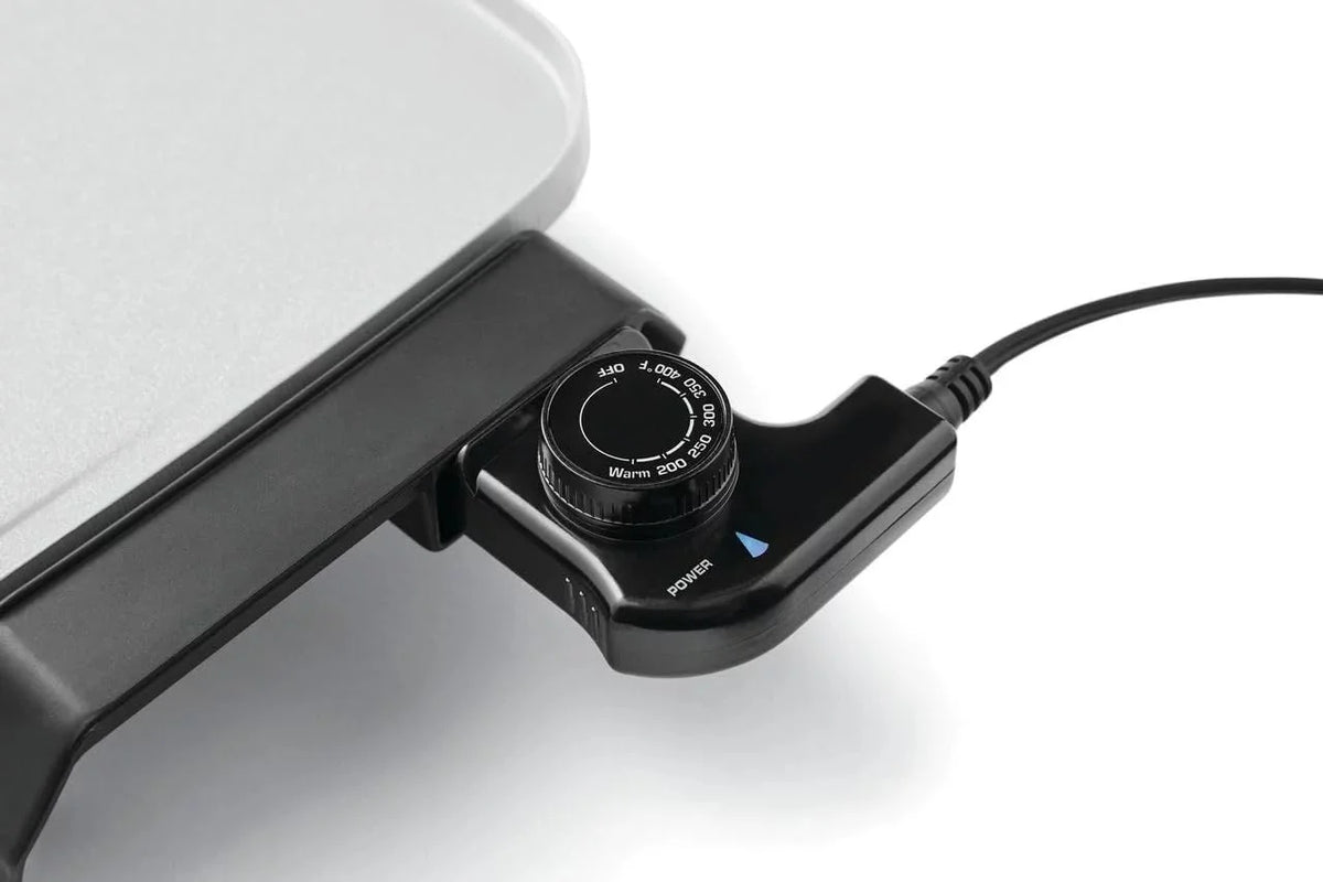 Gray Nonstick Electric Griddle V4747
