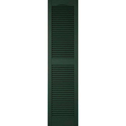 14 1/2 inchw x 65 inchh Vinyl Open Louver Shutters Per Pair I267837