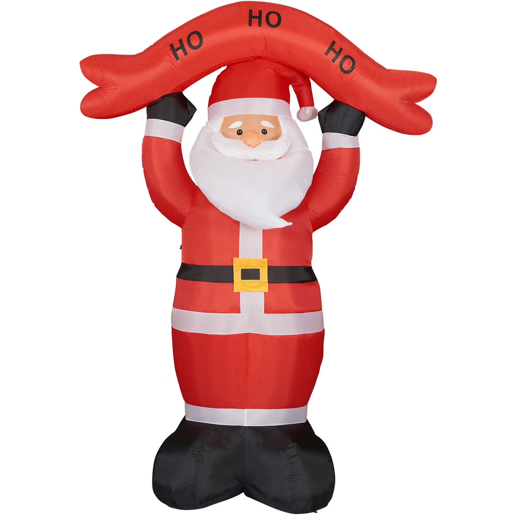 Tall Santa Yard Inflatable with Lights and Storage Bag 120" C4439