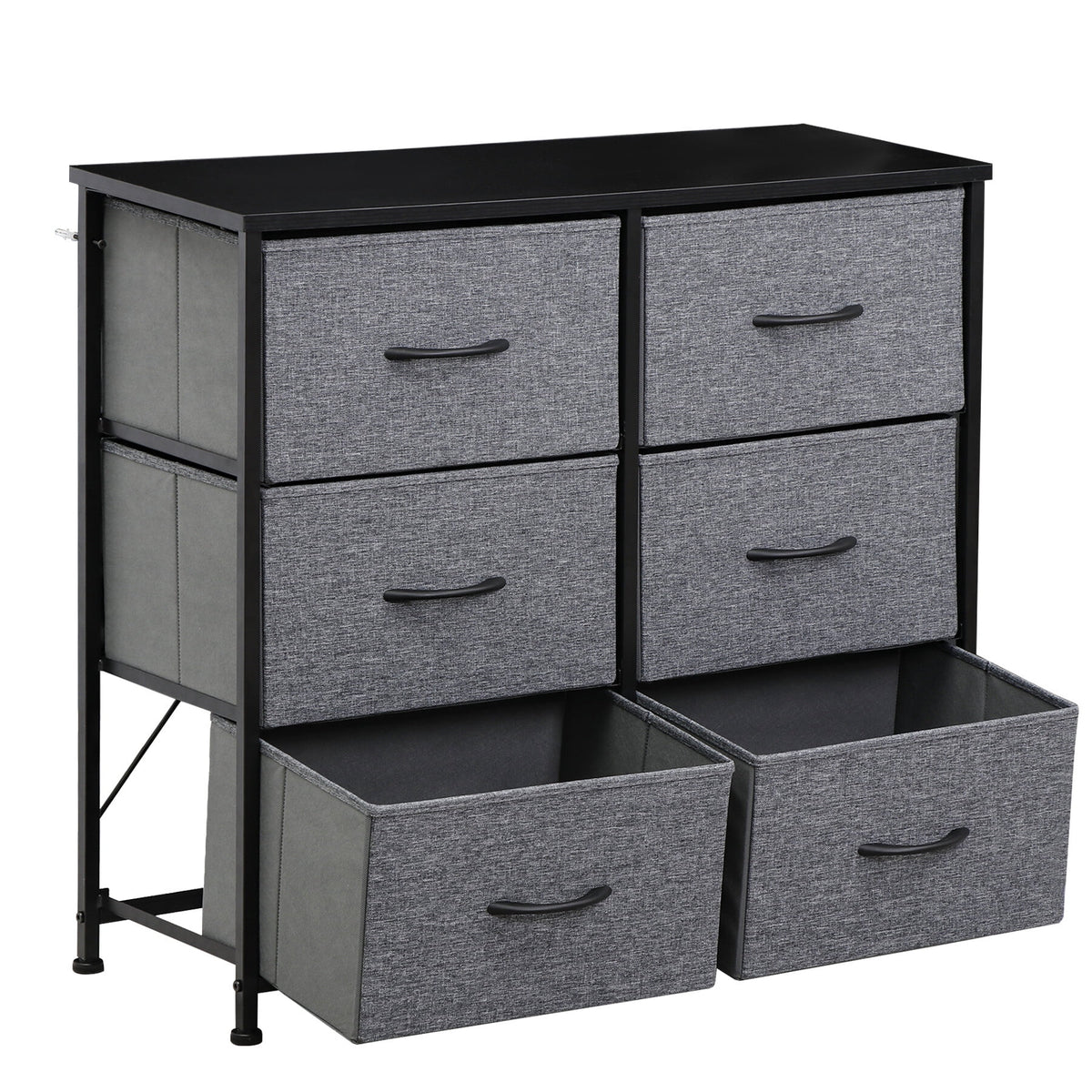 6 Drawer Fabric Storage Dresser B90841