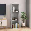 Concrete Gray Book Cabinet/TV Cabinet Chipboard H946018
