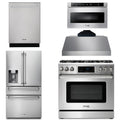 36 Gas Range, Range Hood, Microwave, Refrigerator with Water and Ice Dispenser, Dishwasher P41831