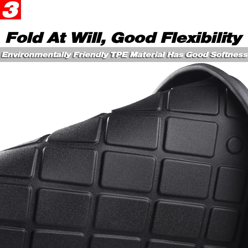 Black Pack of 2 TPE Trunk Mat P4443