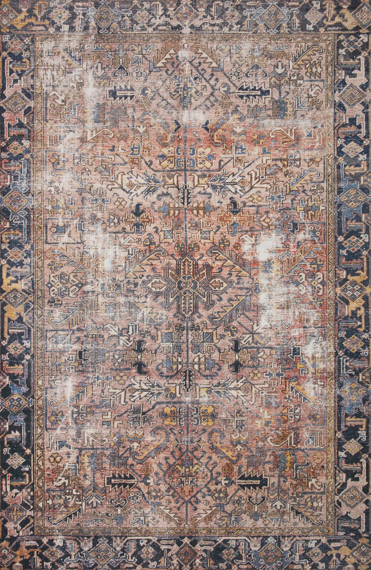 Terracotta Rug 7'6 x 9'6 Q8936