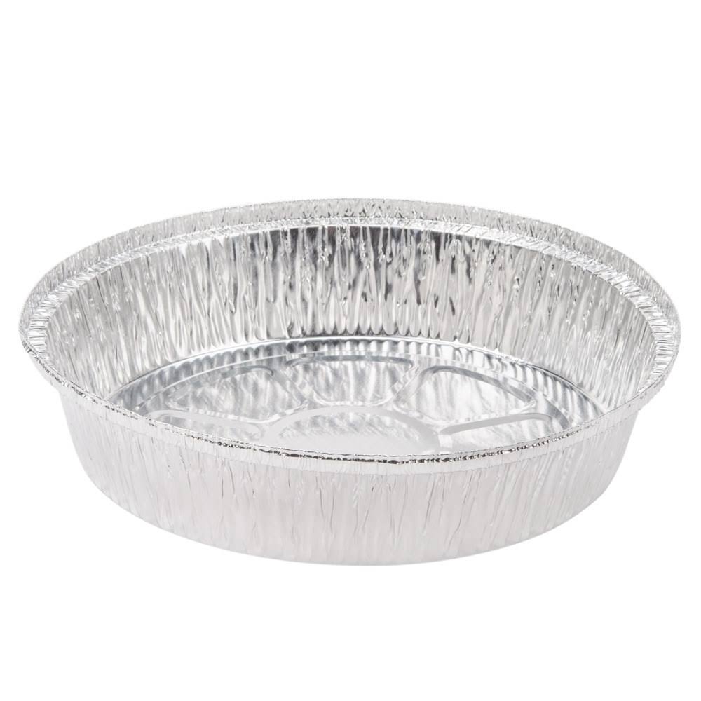 8x22 Round Foil Take Out Pan Heavy Weight - 500/Case M46023