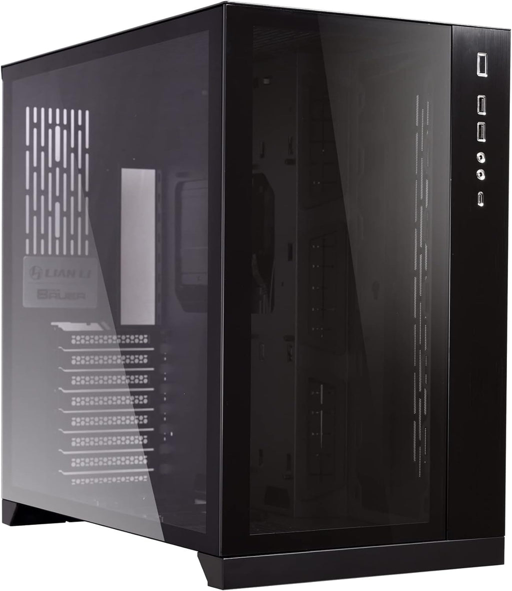 White Tempered Glass ATX Mid Tower Computer Case Q779714