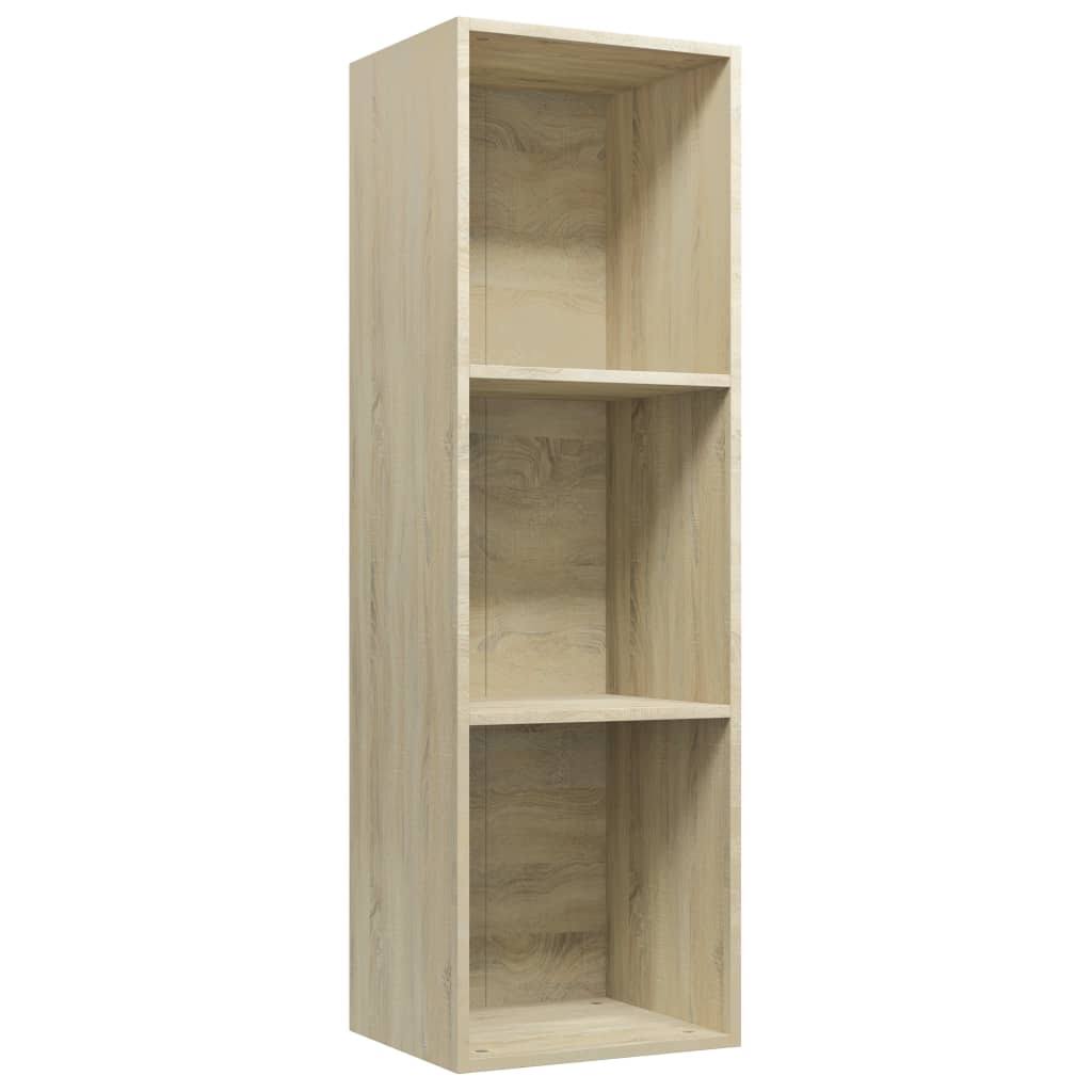 Concrete Gray Book Cabinet/TV Cabinet Chipboard H946018
