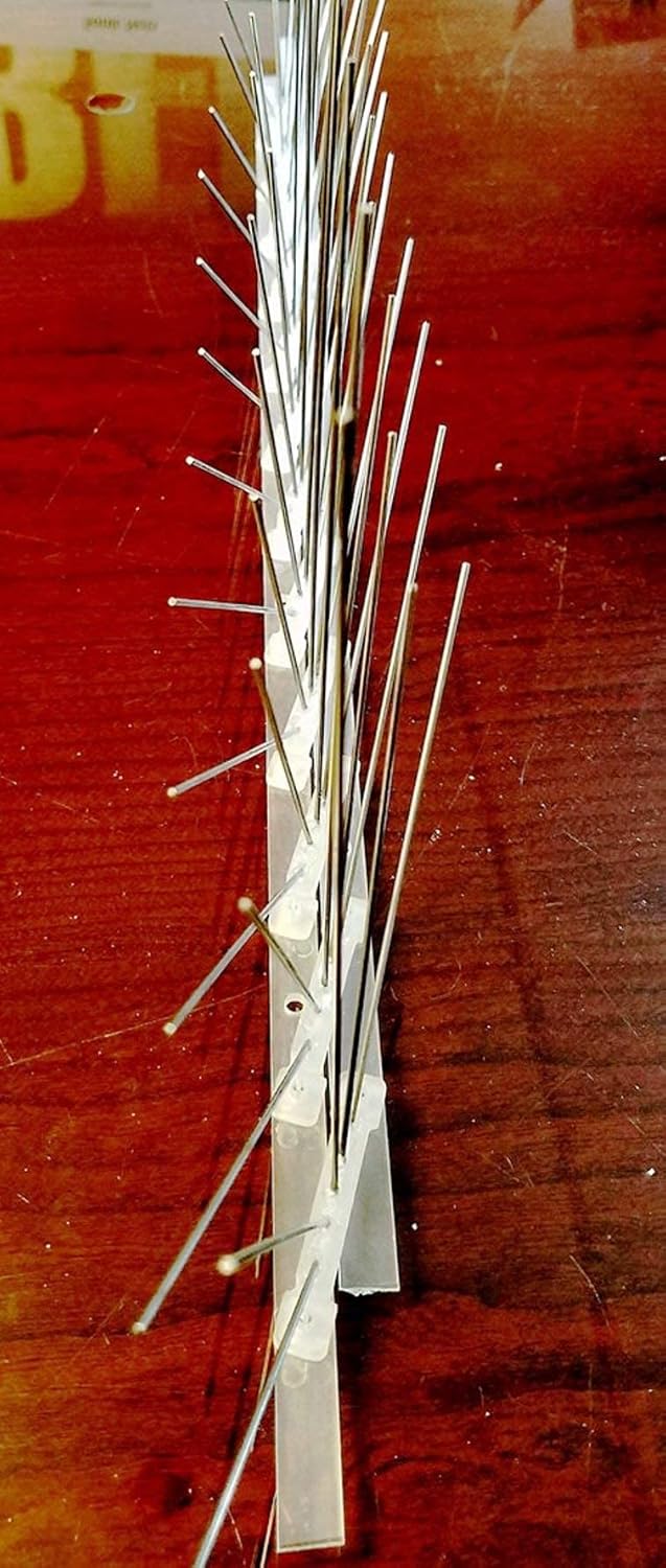 Heavy-Duty Adjustable Bird Spikes 100 ft Q6194