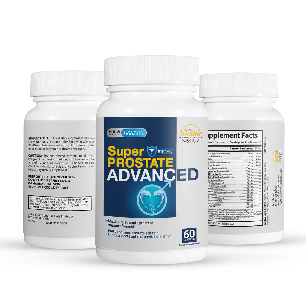 5 Pack 60 Capsules Prostate Support L40087