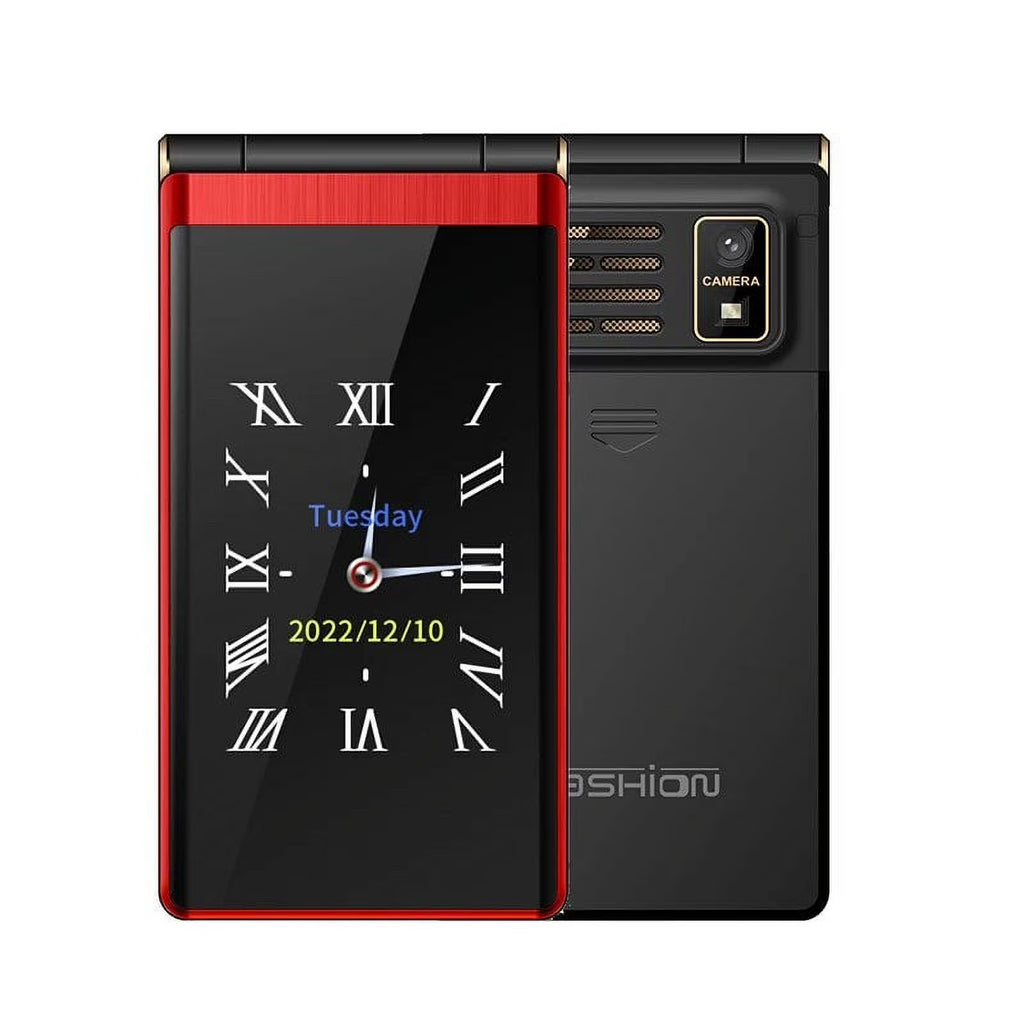 4G Flip Mobile CellPhone with Big Keyboard H65943