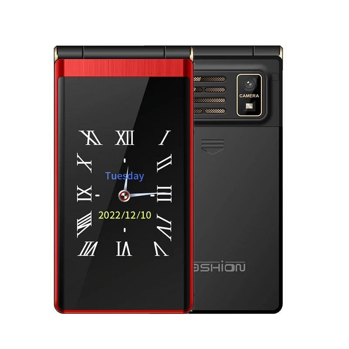 4G Flip Mobile CellPhone with Big Keyboard H65943