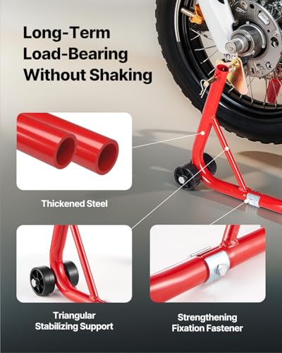 850lbs Motorcycle Stand Lift Front Rear Combo A512