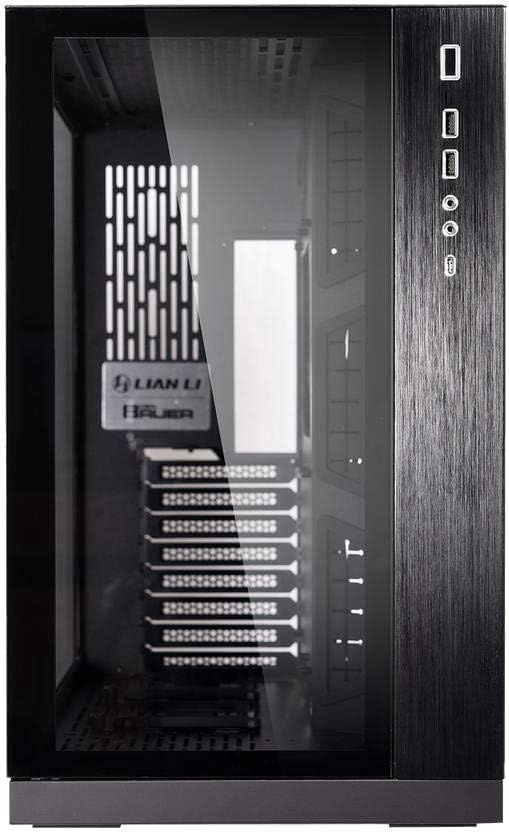 White Tempered Glass ATX Mid Tower Computer Case Q779714