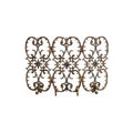 Antique Gold 3 Panel Fireplace Screen P22050