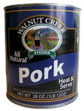 Canned Pork Chunks 28 Oz Case of 12 N80554