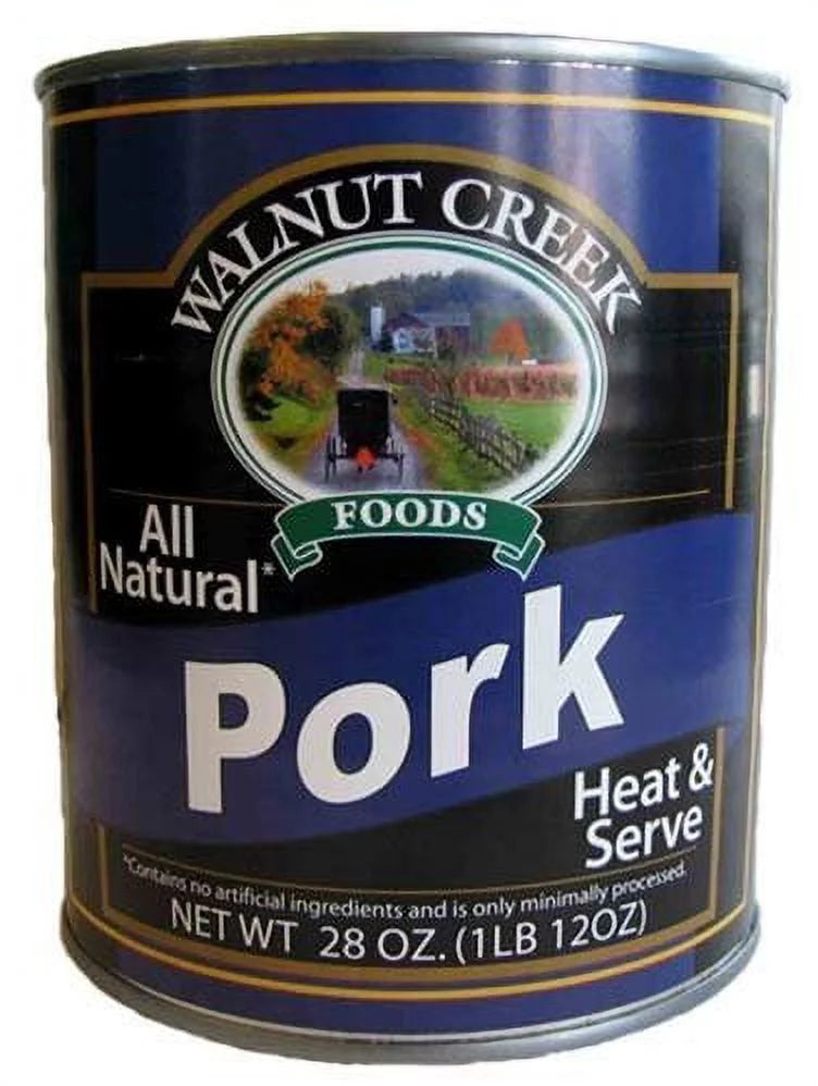 Canned Pork Chunks 28 Oz Case of 12 N80554