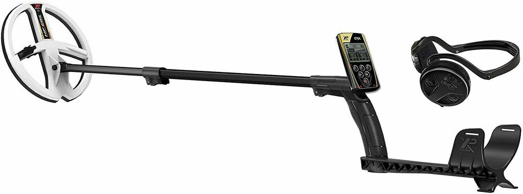 Metal Detector with Wireless Headphones and 9x22 Round DD Coil I26407