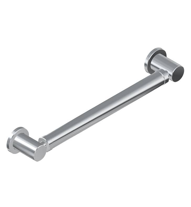 18 3/8x22 Wall Mount Round Grab Bar in Brushed 18K Gold Plated N831