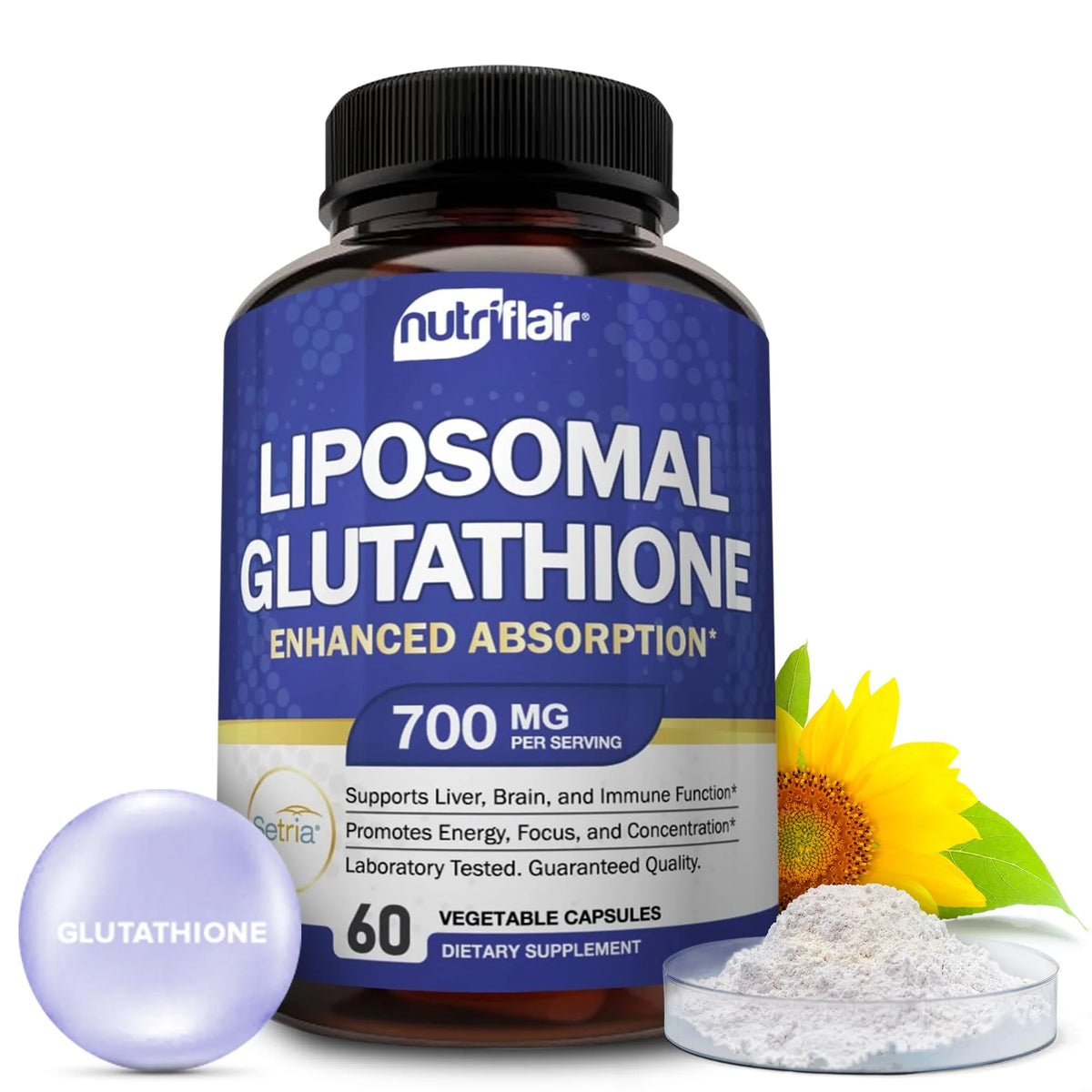 700mg Liposomal Glutathione Supplement B434689