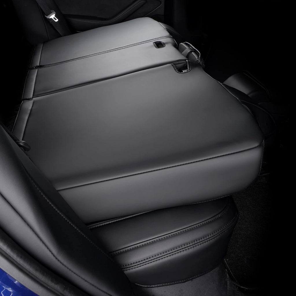 Pu Leather Car Seat Covers Full Set 5 Seatings Black Y845