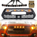 Front Grill with Grey Letters and Amber Lights U417840