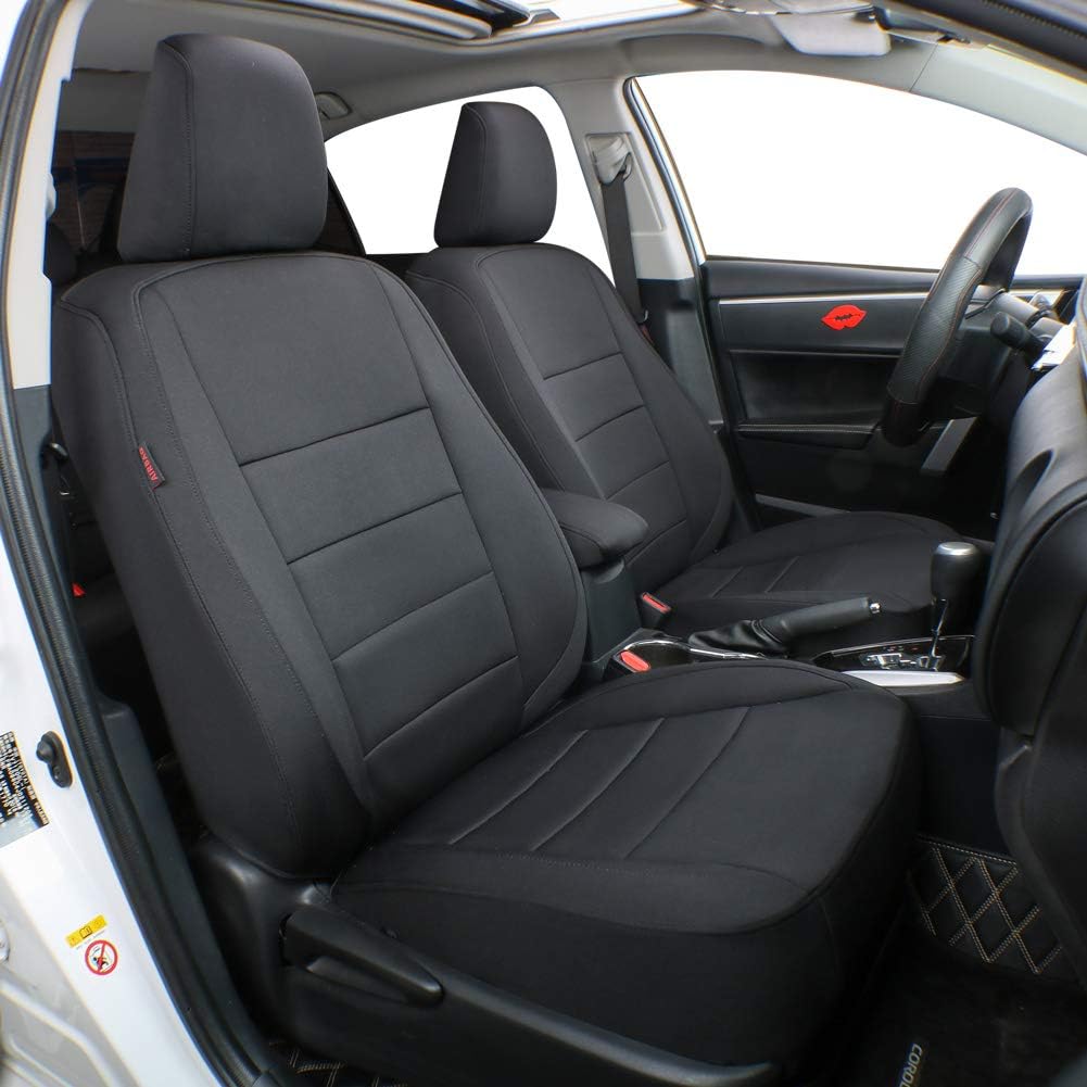 Beige Leatherette Car Seat Covers for Nissan Rogue 2014-2020 D8744